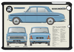 Vauxhall VX4/90 1962-64 Small Tablet Covers